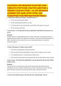 CALIFORNIA LIFE INSURANCE EXAM 2026 &vert; POLICY TYPES & INSURANCE PRINCIPLES