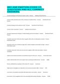 SEX AND EMOTION &lpar;COGS 17&rpar; QUESTIONS AND ALL CORRECT ANSWERS&period;