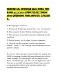 EMERGENCY&lowbar;MEDICINE&lowbar;SAEM&lowbar;EXAM&lowbar;TEST&lowbar;BANK&lowbar;UPDATED&lowbar;TEST&lowbar;BANK&lowbar;2026&lowbar;QUESTIONS&period;