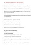 OIS 3660- Final Study Guide &lpar;Pt&period;1&rpar; Questions With Complete Solutions