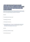 &lpar;CPCU 500&rpar; Chartered Property Casualty Underwriter &lpar;CPCU&reg;&rpar; COMPLETE EXAM LATEST VERSION 2026-2027 QUESTIONS AND 100- Verified ANSWERS&period;pdf&lpar;CPCU 500&rpar; Chartered Property Casualty Underwriter &lpar;CPCU&reg;&rpar; COMPLETE EXAM LATEST VERSION 2026-2027 QUESTIONS AND 100- V