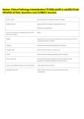 EPIC BEAKER CPL250   Bundled Exam Questions WITH  CORRECT Answers