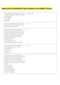 Beaker AP Exam UPDATED ACTUAL Questions and CORRECT Answers 