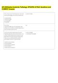 APL 250 Beaker Anatomic Pathology UPDATED ACTUAL Questions and  CORRECT Answers