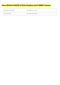 micro 290 final UPDATED ACTUAL Questions and CORRECT Answers