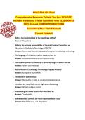 NVCC RAD 105 Final  Comprehensive Resource To Help You Ace 2026-2027  Includes Frequently Tested Questions With ELABORATED  100&percnt; Correct COMPLETE SOLUTIONS  Guaranteed Pass First Attempt&excl;&excl;  Current Update&excl;&excl; 
