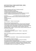 MCS1000 FINAL EXAM QUESTIONS 2026 GUARANTEED PASS