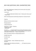 MCS 1000 QUESTIONS 2026 GUARANTEED PASS