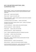 MCS 1000 MIDTERM QUESTIONS 2026 GUARANTEED PASS