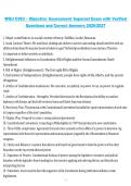 WGU C963 &ndash; Objective Assessment Superset Exam&comma; Verified Practice Questions with Correct Answers&comma; 2026&sol;2027