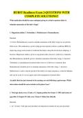 HURST Readiness Exam 2-QUESTIONS WITH COMPLETE SOLUTIONS