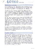 Resumen -  Escultura g&oacute;tica 