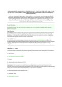 BIOS-252 Anatomy & Physiology II Exam 1 &lpar;2026&sol;2027&rpar; &ndash; Actual Exam Questions & Verified Solutions