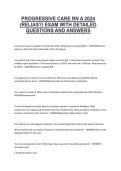 CARE RN A 2024 &lpar;Relias&rpar; &ndash; Practice Questions and Study Material