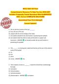 NVCC RAD 105 Final  Comprehensive Resource To Help You Ace 2026-2027  Includes Frequently Tested Questions With ELABORATED  100&percnt; Correct COMPLETE SOLUTIONS  Guaranteed Pass First Attempt&excl;&excl;  Current Update&excl;&excl; 