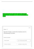 WGU D440 HEALTH AND WELLNESS THROUGH NUTRITIONAL SCIENCE &vert; PA &vert; PRE-ASSESSMENT &vert; EXAM QUESTIONS AND ANSWERS &vert; LATEST UPDATE &vert; FULLY SOLVED