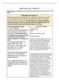 WGU&colon; RRM3 D268 Task 2&vert; D268 Introduction to Communication&colon; Answered Latest 2026&period;