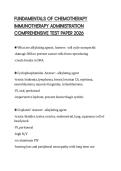 FUNDAMENTALS OF CHEMOTHERAPY IMMUNOTHERAPY ADMINISTRATION COMPREHENSIVE TEST PAPER 2026 
