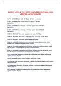 IC3 GS6 LEVEL 2 TEST WITH COMPLETE SOLUTIONS 100&percnt; VERIFIED LATEST UPDATE&excl;&excl;