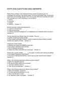 ENTR 2030 QUESTIONS AND ANSWERS 