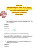 WGU D118 OA    Comprehensive Resource To Help You Ace 2026-2027  Includes Frequently Tested Questions With ELABORATED  100&percnt; Correct COMPLETE SOLUTIONS  Guaranteed Pass First Attempt&excl;&excl;   Current Update&excl;&excl; 