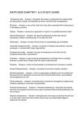 ENTR 2030 CHAPTER 1 & 2 STUDY GUIDE
