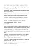 ENTR 2030 QUIZ 3 QUESTIONS AND ANSWERS