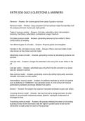 ENTR 2030 QUIZ 4 QUESTIONS & ANSWERS