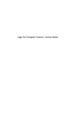 Logic for Computer Science Lecture Notes &vert; Study Resource &vert; Updated 2025&ndash;2026