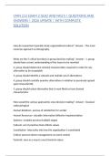 CMN 212 EXAM 2 QUIZ AND FAQ'S &vert; QUESTIONS AND ANSWERS &vert; 2026 UPDATE &vert; WITH COMPLETE SOLUTION