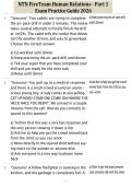 NTN FireTeam Human Relations - Part 1 Exam Practice Guide 2026