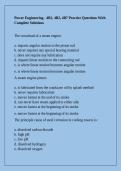 Power Engineering - 4B1&comma; 4B2&comma; 4B7 Practice Questions With Complete Solutions