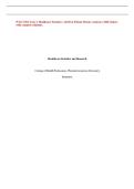 WGU C813 Task 1&colon; Healthcare Statistics&colon; ALOS & Patient Metrics Analysis &vert; 2026 Update with complete solutions&period;