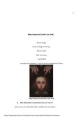 Major Depressive Disorder Case Study Aurora Jacobs Mental Health Karla Huntsman