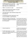 CWEA Environmental Compliance Test Practice Guide 2026