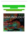 Test Bank for Kuby Immunology Covid-19 Digital Update&comma; 8th Edition by Jenni Punt&comma; Sharon Stranford&comma; Patricia Jones&comma; Judy Owen