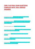 CMN 2148 FINAL EXAM QUESTIONS COMPLETE WITH 100&percnt; VERIFIED ANSWERS 2026