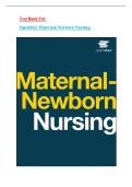 Test Bank For OpenStax Maternal-Newborn Nursing All Chapters 1-27&vert;&vert;Latest 2026&period;