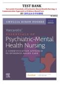 Varcarolis&rsquo; Essentials of Psychiatric Mental Health Nursing Test Bank 5th Edition &vert; Fosbre