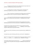APCO CTO 6 - ALL Quizzes&sol;Final Questions With Complete Solutions