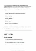 WGU C777 Comprehensive Exam Objectives & Study Guide &vert;&vert; Questions and Verified Correct Answers with Explanations &vert; Already Graded A&plus; &vert; Latest  Update 2026&sol;2027