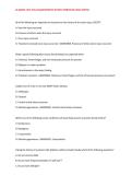 JCHAPO COT EXAM QUESTIONS WITH COMPLETE SOLUTIONS