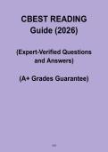 CBEST Reading Guide &ndash; Study Guide & Practice Questions