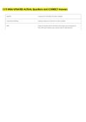 C173 WGU UPDATED ACTUAL Questions and CORRECT Answers