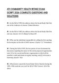 ATI COMMUNITY HEALTH RETAKE EXAM SCRIPT 2026 COMPLETE QUESTIONS AND SOLUTIONS