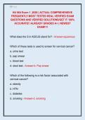 NU 664 Exam 1 &comma;2026 &vert; ACTUAL COMPREHENSIVE  FREQUENTLY MOST TESTED REAL VERIFIED EXAM  QUESTIONS AND VERIFIED SOLUTIONS&sol;GET IT 100&percnt;  ACCURATE&excl;&excl; ALREADY GRADED A&plus; &vert; NEWEST  EXAM&excl;&excl;&excl;&excl; 