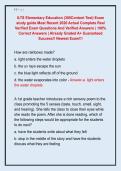 ILTS Elementary Education &lpar;305Content Test&rpar; Exam  study guide Most Recent 2026 Actual Complete Real  Verified Exam Questions And Verified Answers &vert; 100&percnt;  Correct Answers &vert; Already Graded A&plus; Guaranteed  Success&excl;&excl; Newest Exam&excl;&excl;&excl; 