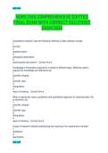 NURS 3165 COMPREHENSIVE EDITTED  FINAL EXAM WITH CORRECT SOLUTIONS  EXAM 2026 