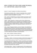 NFPA 72 PREP FOR TFM12 FIRE ALARM TECHNICAL CH&period; 3 DEFINITIONS 2026 STUDY GUIDE