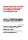NJ NOTARY PUBLIC EXAM WITH CORRECT ACTUAL QUESTIONS AND CORRECTLY WELL DEFINED ANSWERS LATEST ALREADY GRADED A&plus; 2026